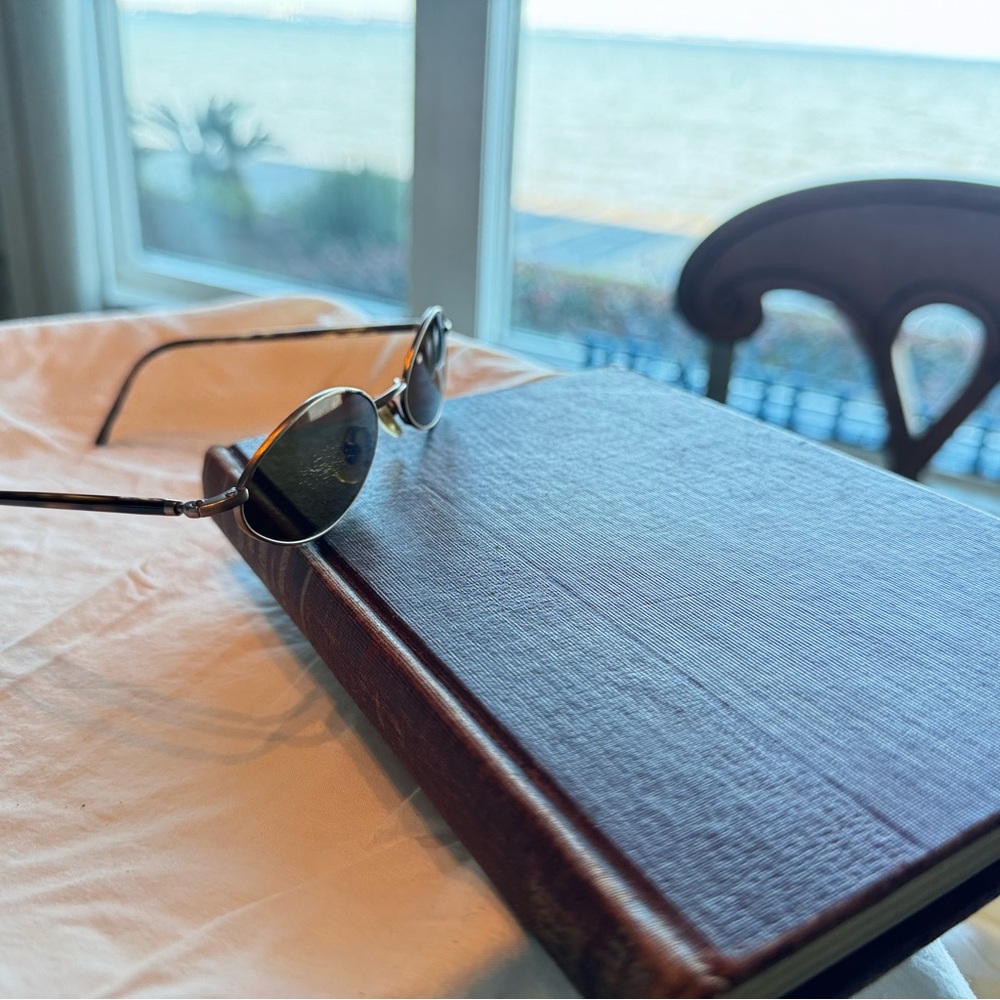 Calvin Klein Brown Aviator Sunglasses